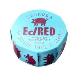 EdRed - Ribs dish in BBQ sauce with chili 270g