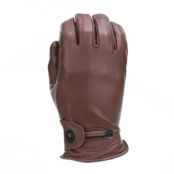 Longhorn bushcraft leather gloves - brown