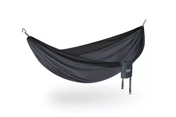 ENO DoubleNest hiking hammock - Charcoal/Black