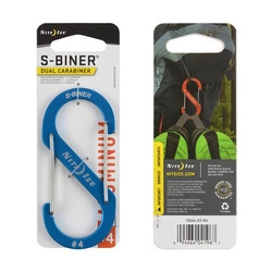 Nite Ize Carabiner - S-Biner Aluminum #4 - Blue