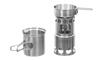 FOX Outdoor - Travel stove with pot and pan