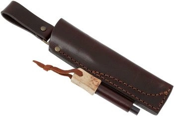 Bushcraft 95 scabbard with flint holder