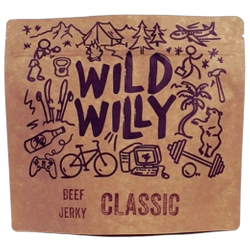 Dried Beef Jerky - Wild Willy - Classic - 100 g