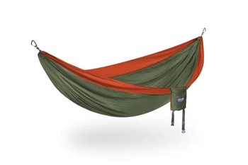 ENO DoubleNest hiking hammock - Olive/Orange