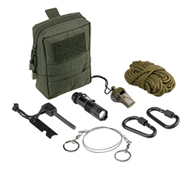 Survival Kit - Defcon 5 - Survival Kit Pouch - OD Green