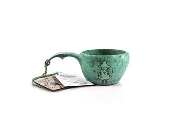 KUPILKA 21 - Kuksa Mug - Minummy Edition - Vagabond - green