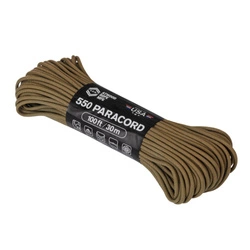 Atwood Rope - Paracord - MIL-SPEC 550-7 - 4mm - Coyote Brown - 30.48m