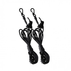 TigerWood - Silk extraction 2m/2 pcs - black