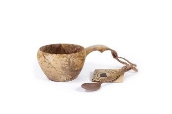 KUPILKA 21 - Mug - Kuksa with spoon