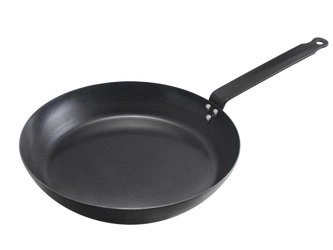 Muurikka Heavy Metal Black Carbon Steel Frying Pan 24cm