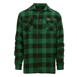 Longhorn Lumberjack flannel shirt - Green