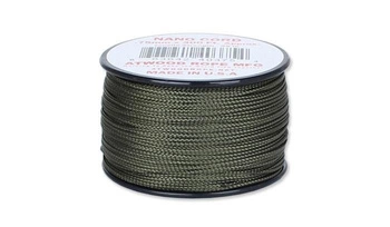 Atwood Rope - Nano Cord - 0.75 mm - Olive Drab - Spool 91.5m