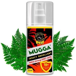 Mugga Mosquito and tick spray - 75ml (DEET 50%)