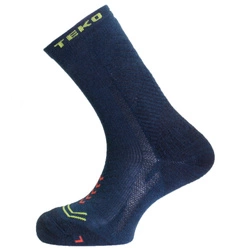 TEKO - Hiking Socks - ecoHIKE Discovery 2.0 Merino LIGHT - Storm