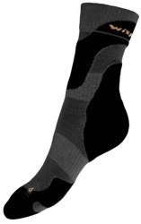 Wisport summer trekking socks - Graphite Black