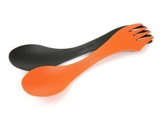 Essential Spork - Light My Fire Original BIO 2-pack - rustyorange/slateblack 