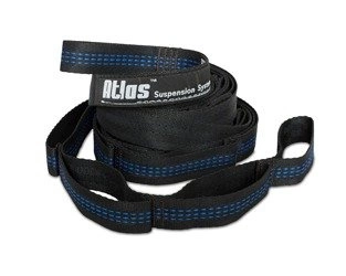 ENO Atlas Strap hammock suspension - Black/Royal