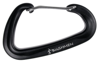 Bushmen - ULTRALIGHT carabiner - Black