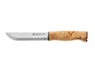 Sami Pukko CL128 knife - Joker - Karelian Birch