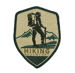 Fosco Industries - Hiking Adventure embroidered patch