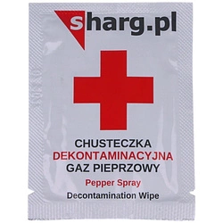 Decontamination wipe - Neutralizes the effects of pepper gas (SHD101V2)