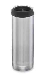 TKWide VI Cafe Cap Klean Kanteen 473ml Brushed Stainless thermal mug