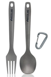 Rockland - Essentials - Titanium Cutlery Set - Titanium Set