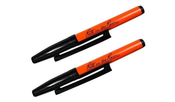 Rite in the Rain - All Wether Belt Clip Pen - Orange - set of 2pcs