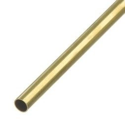 Brass tube Ø 8 - 10 cm