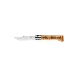 Opinel 8 Inox Animalia knife - Wild