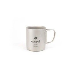 Titanium Mug - Snow Peak Titanium Double Wall Mug 450