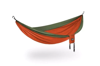 ENO SingleNest hiking hammock - Orange/Olive