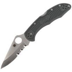 Spyderco Delica 4 FRN Foliage Green Folding Knife (C11PSFG)