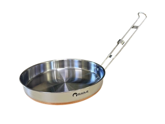 Folding Frying Pan - Stainless Steel Frying Pan - Eagle Products