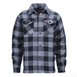 Longhorn Lumberjack flannel shirt - Grey