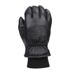 Leather Gloves - Fostex Outdoor Gloves - black