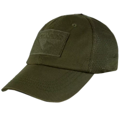 Condor Mesh Tactical Cap - Green OD - TCM-001