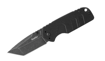 Smith's Campaign Folding Knife - Black - 50985