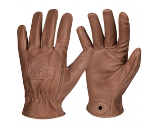 Helikon Lumber leather gloves - brown