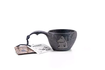 KUPILKA 21 - Kuksa Mug - Moomins Edition - Buka - black