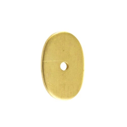 Head 32x21x3 - Brass spacer with hole