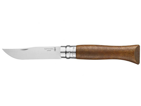 Opinel 9 Inox Lux Walnut Knife