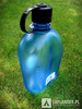 Nalgene Oasis 1L Manner Bottle - Blue