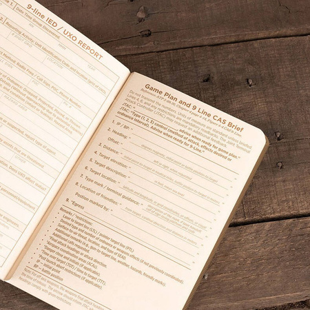 Rite in the Rain - Stapled Waterproof Notes - 3-pack - 4.625x7" - Tan - 980T-LITE