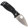 Spyderco Lil' Temperance 3 Black G-10 Plain Folding Knife - C69GP3