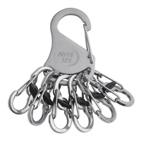 Nite Ize - S-Biner KeyRack Locker Organizer - Steel - KLK-11-R3