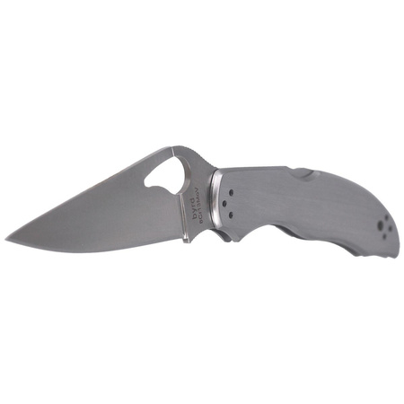 Spyderco Harrier Stainless Steel Plain Folding Knife (BY01P2)