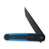 Civivi KwaiQ Blue/Black G10 Folding Knife, Black Stonewashed Nitro-V by Rafal Brzeski (C23015-3)