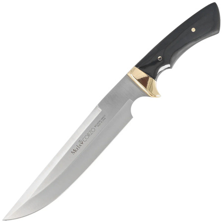 Muela Corzo-22 Black Wood knife, Satin