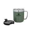 Stanley camping cup with lid - green